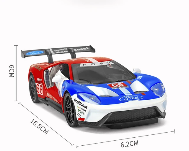 Ford GT Le Mans V8 Race Car Model, Liga, Diecasts, Veículos De Brinquedo,  Modelo De Carro Com Luz e Som, Brinquedos, 1:32 - AliExpress