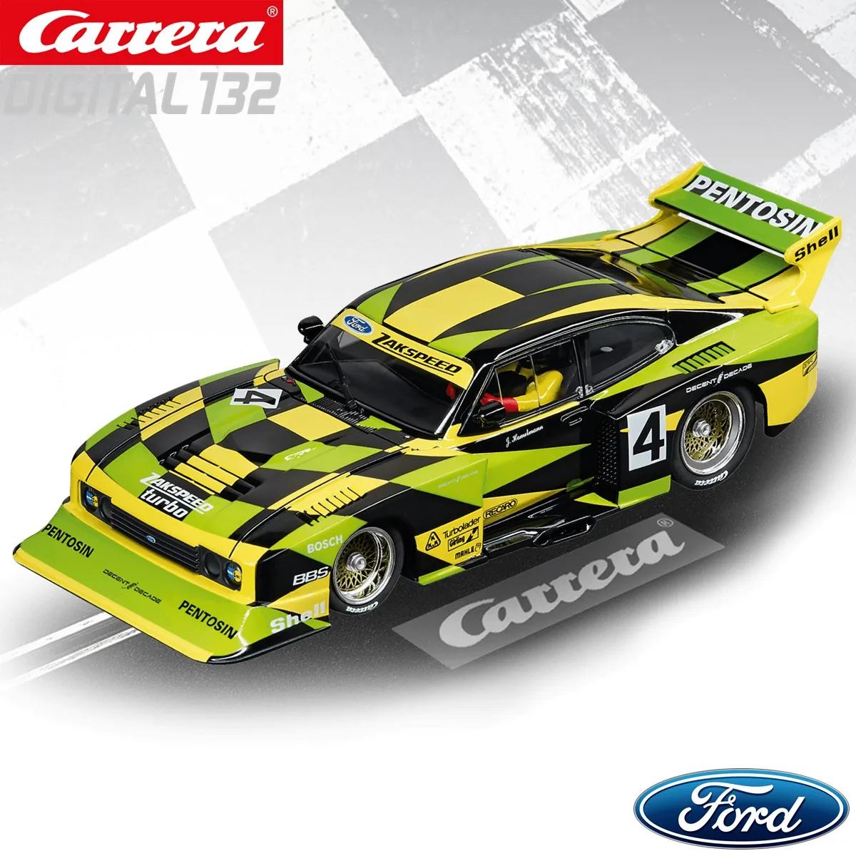 カレラデジタル132スロッカーフォードカプリザクスピードターボ新品未開封未使用美 Carrera Slot Car Digital132 Ford Capri Zakspeed Turbo 30816