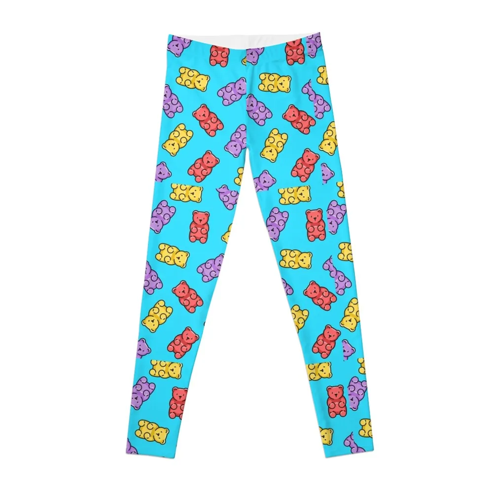 

Gummy bears pattern Leggings Sportswear woman gym Golf wear sporty woman push up Womens Leggings