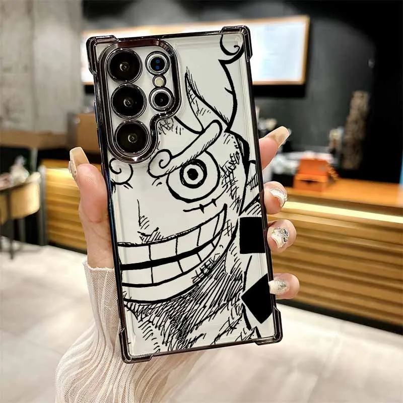 Premium Plating Anti-Fall Anime Phone Case