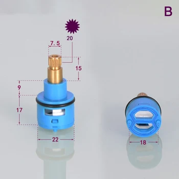 ก๊อกน้ำคอลัมน์ตลับแผ่นเซรามิกผสมวาล์วผสม Tiang Pancuran Tap Bath วาล์วผสมอุปกรณ์ห้องน้ำ 10