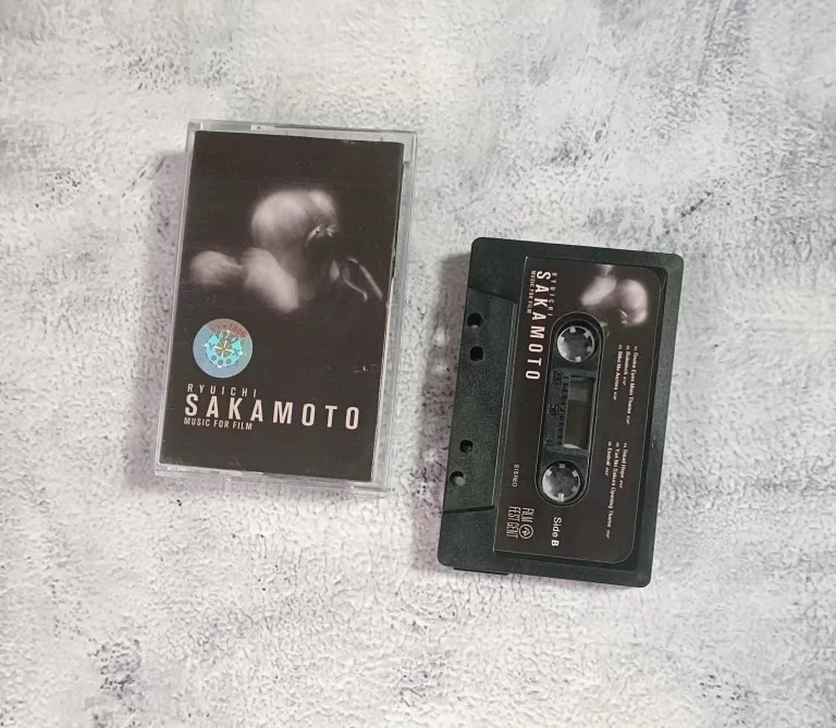 Retro Ryuichi Sakamoto Music Tape Music For Film Album Cosplay Soundtracks Box Cassette Car Walkman Tape Party Music Collection
