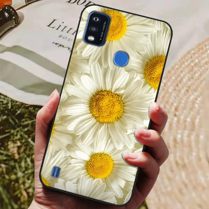 Shockproof Silicone Soft Phone Case with Black TPU Bumper