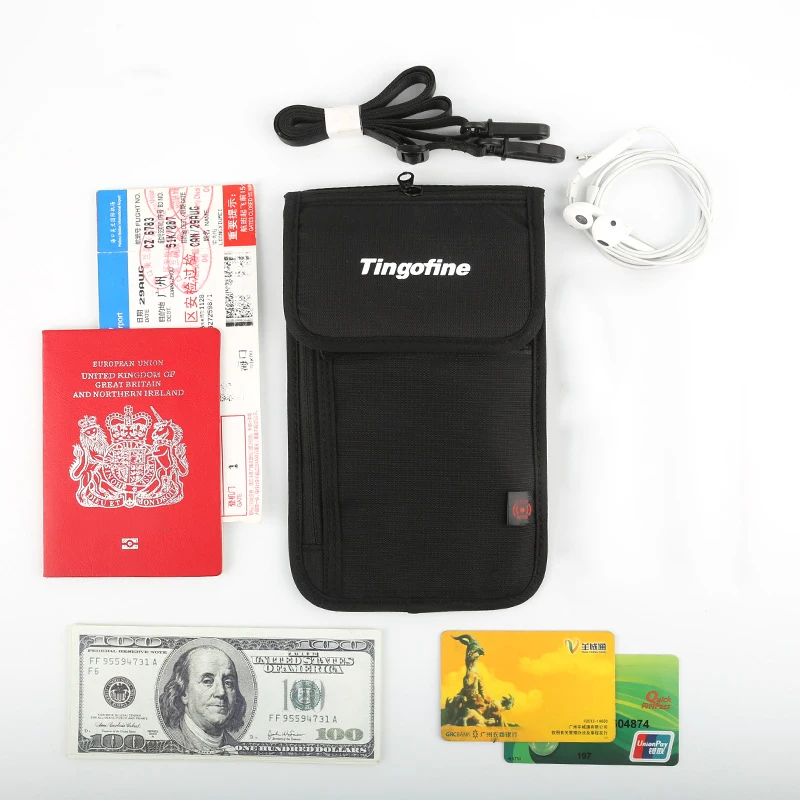 Travel Bag Multi-function Documents Waterproof Passport Holder FI Certificate Package 2