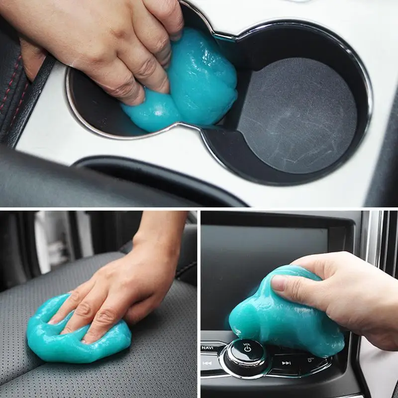 Universal Dust Removal Putty Magic Mud Gel Cleaner High Efficiency Car Interior Cleaning Gel Soft Glue For Car Vent Keyboard
