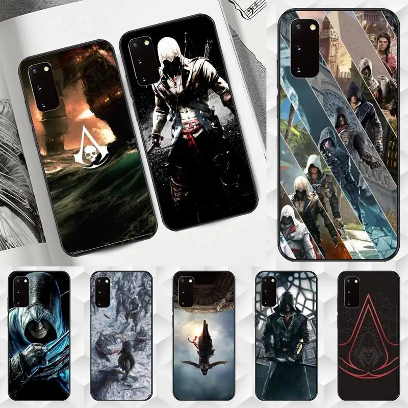 Чехол для телефона с игрой Assassins Creed Huawei Y7 Y9 Y6 Y5 Y8 Y7P Y6P enjoy8 Y8P enjoy10S plus lite pro мягкий