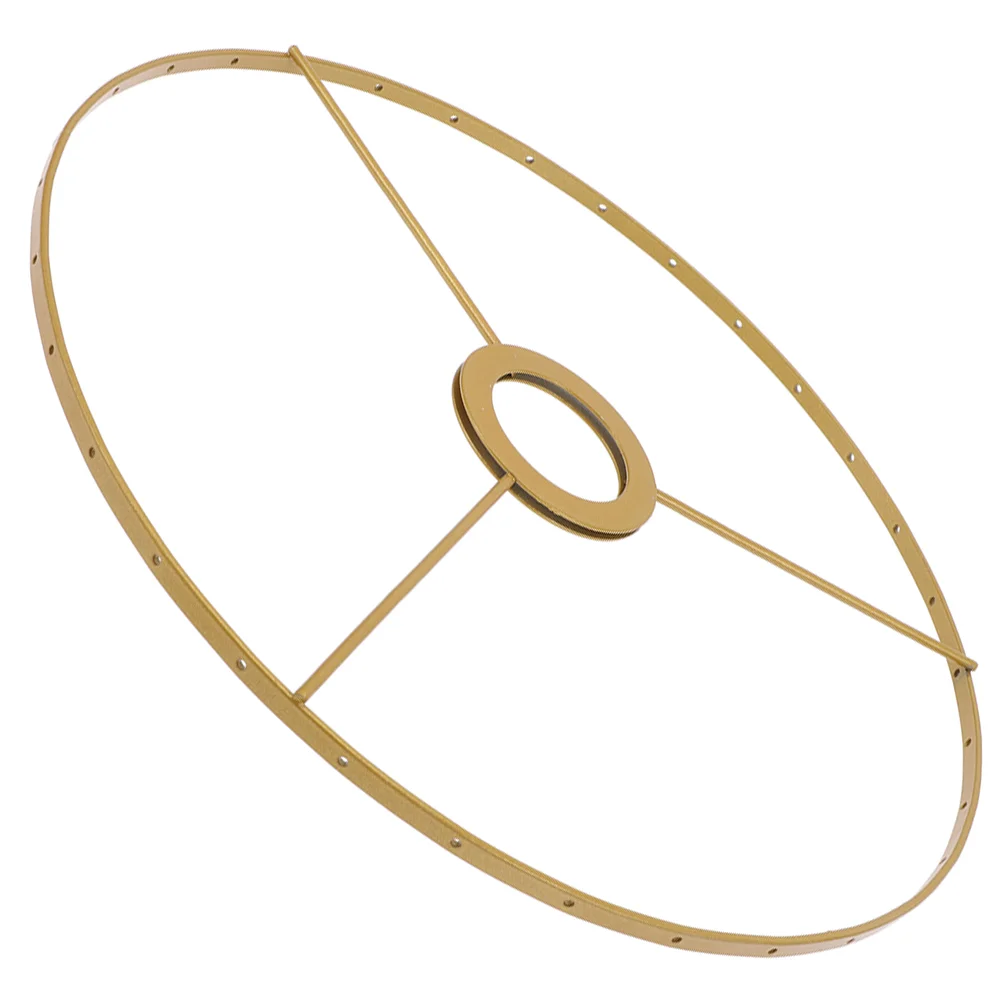 

Shade Holder DIY Chandelier Bracket Iron Lampshade Frame Frames Ring Hanging Light Accessory Metal Pendant