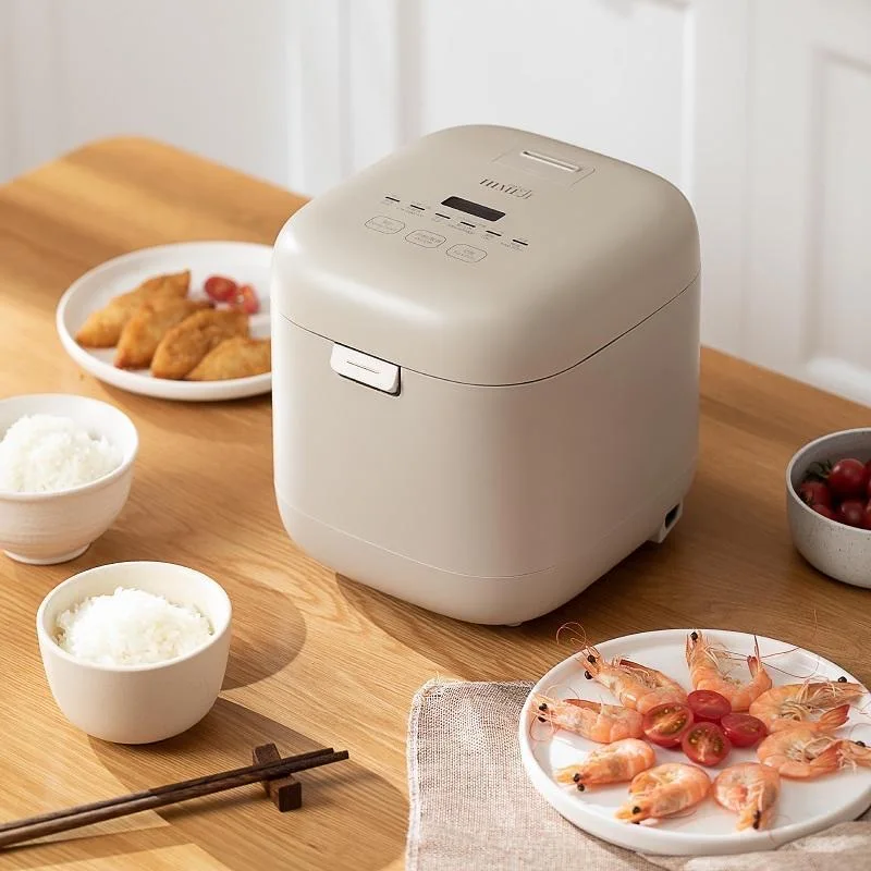 2l Electric Rice Cooker Nonstick Liner Rice Soup Separating Low Sugar