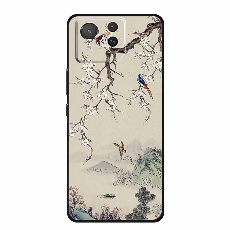 Premium 3D Embossed Black Silicone Soft Back Cover Case