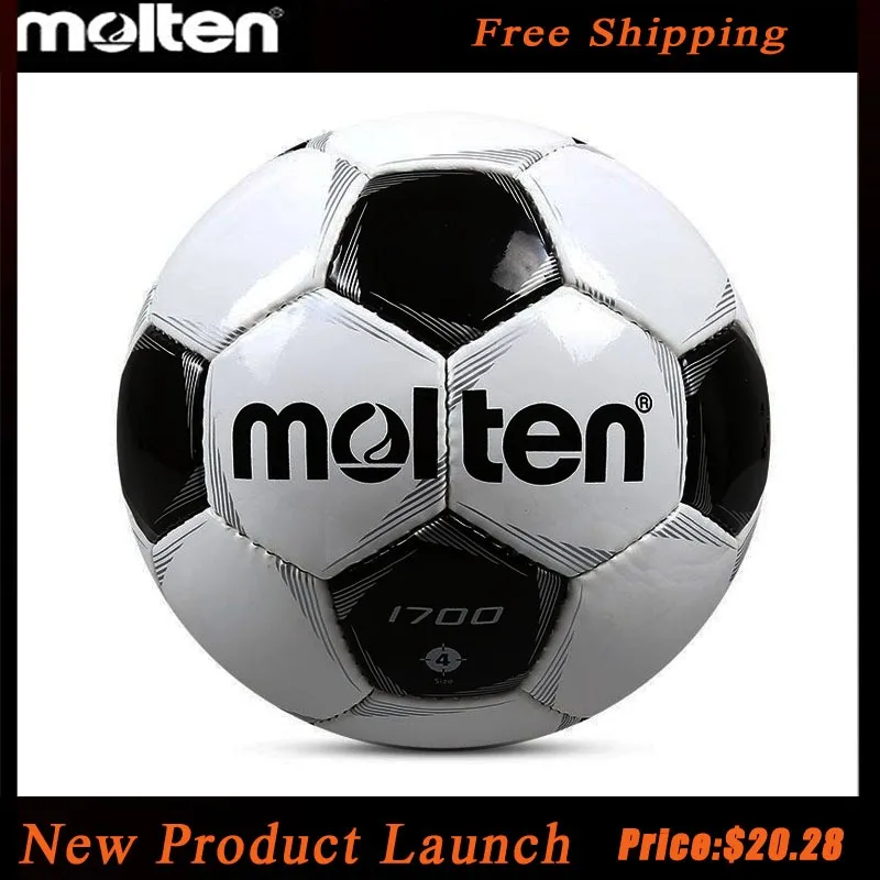 Molten Football F5R1700 Official PVC Adult Hand-sewn Competition Training Wear-resistant Universal Futbol Soccer and Accesorios