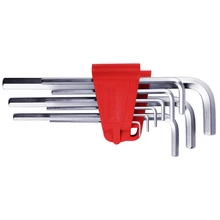 

Hex Wrench 9pcs Allen Key Set Industrial Hexagon Screwdriver Kit Spanner Universal Double Head L Type Flat Ball Hand Tools