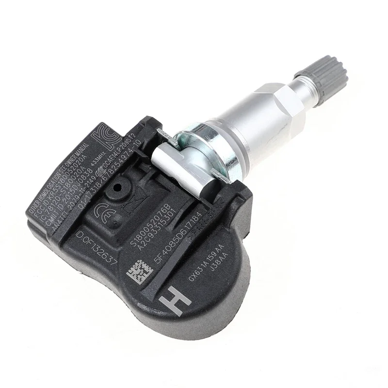 4pcs 새로운 타이어 압력 센서 TPMS GX63-1A159-AA 2014-2015 랜드 로버 레인지 로버 Evoque GX631A159AA TPMS 433MHz