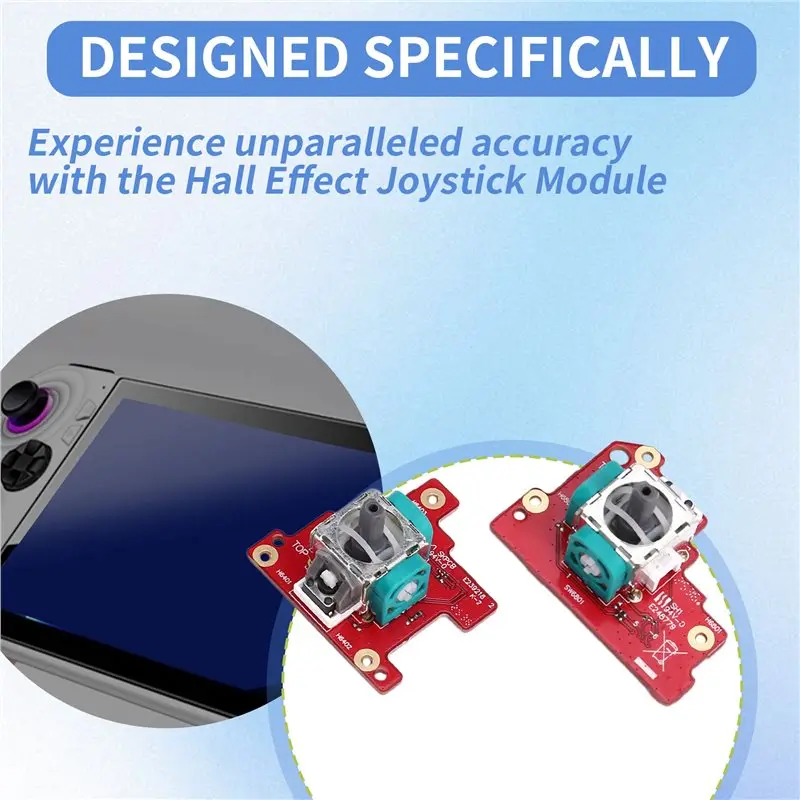 ROG Ally X용 최고의 2피스 홀 이펙트 조이스틱 모듈, 드리프트 방지 전자기 아날로그 썸스틱, Ally X용 200만회 사용 가능