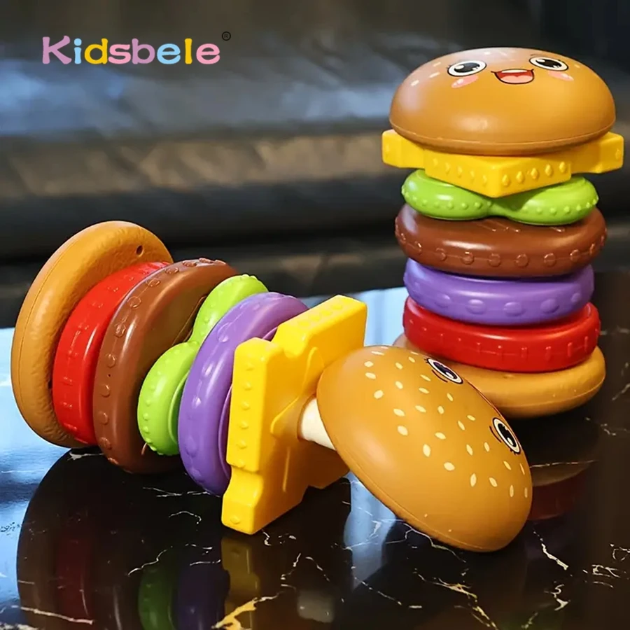 Gioco educativo burger da impilare per bambini apprendimento_voghion.com