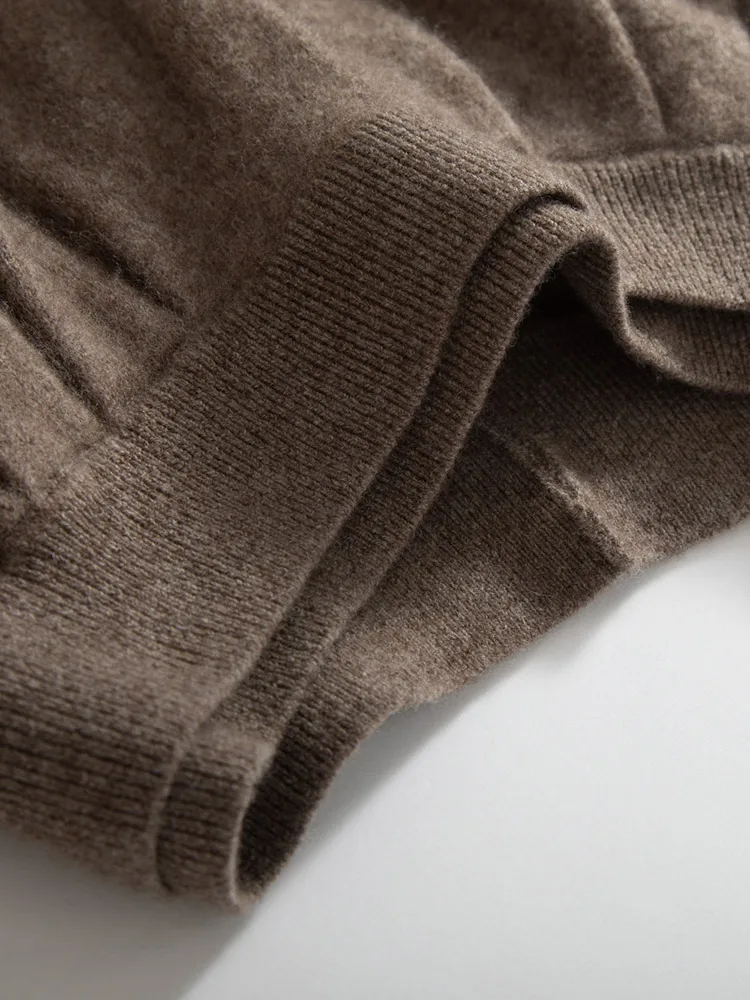 Cashmere Skirt Elastic Waist