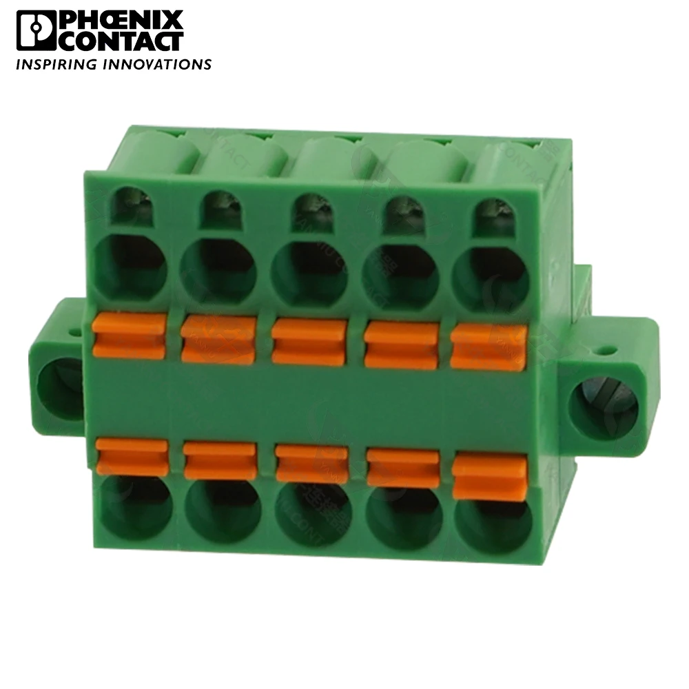 

5.08mm Original Genuine Phoenix Contact Connector PCB Pluggable PLUG-IN Terminal Block 5 Pin TFKC 2.5 STF 5.08 1962723 12A 320V