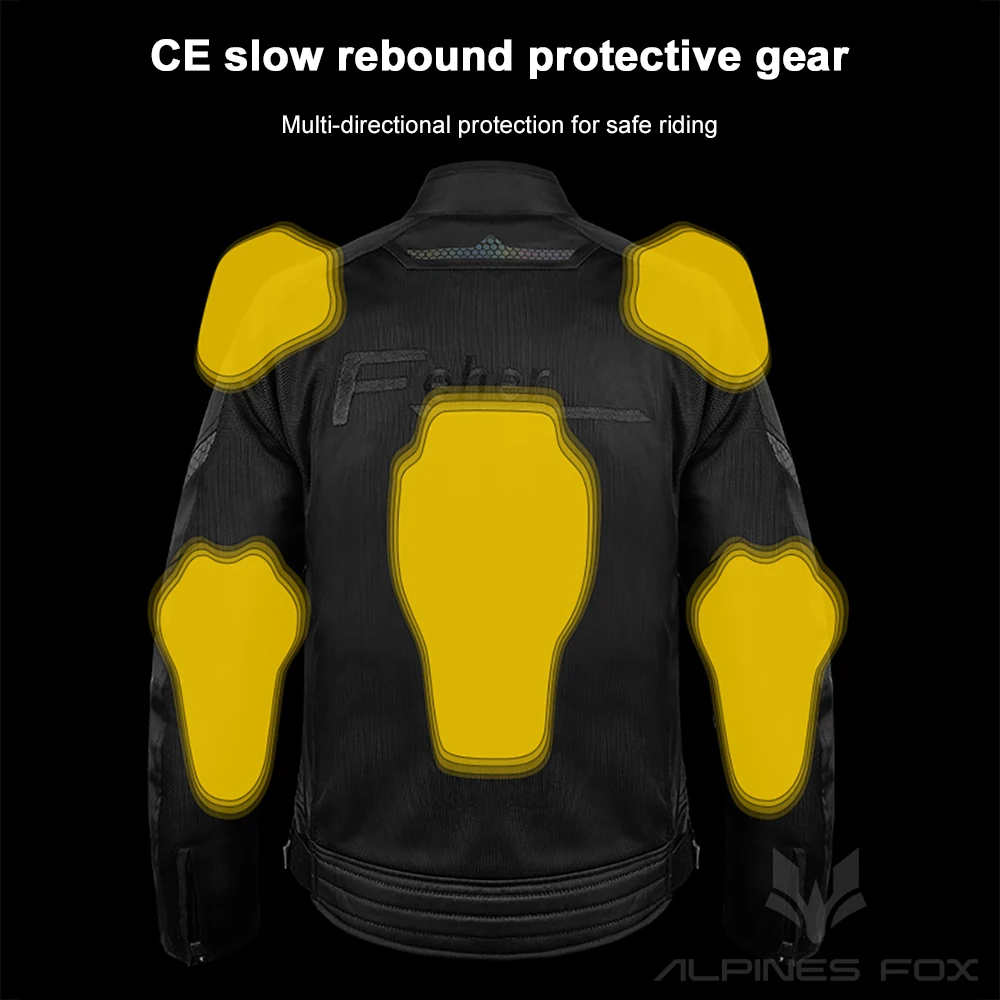 Summer New Motorcycle Jacket Men Moto CE Protective Gear Motocross Enduro Racing Breathable Oxford Jacket Motorbike Clothing 6XL