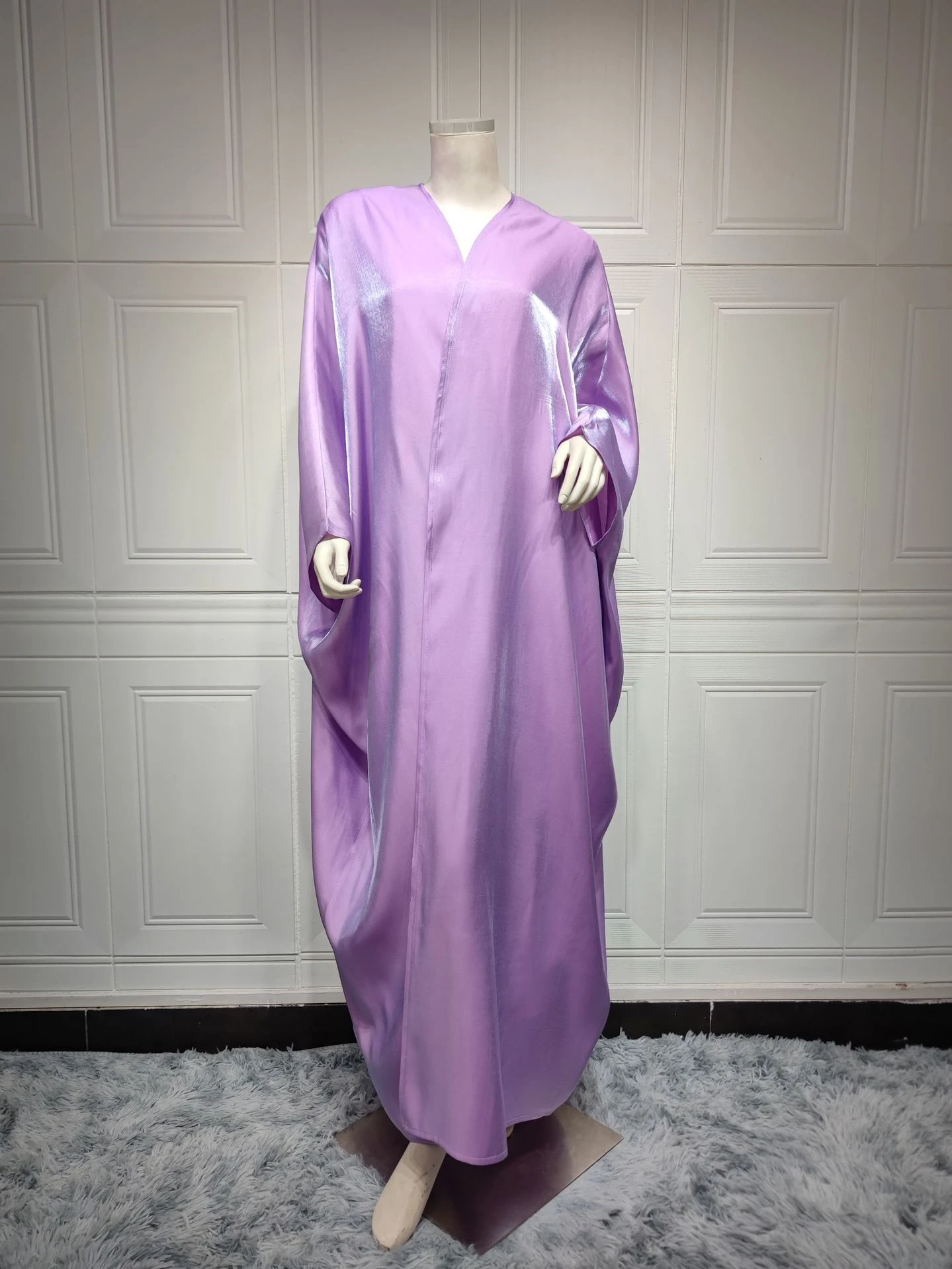 purple abaya