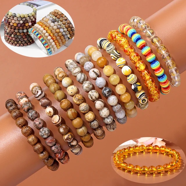 Crystal Bracelets wholesale bulk cheap gemstone Beads healing jewelry