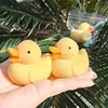 2024 Kawaii Plush Yellow Duck Stress Relief Soft Toy Mochi Taba Squishy New Fidget Toy Pinch Toy Cute Duck Girl Birthday Gift 5