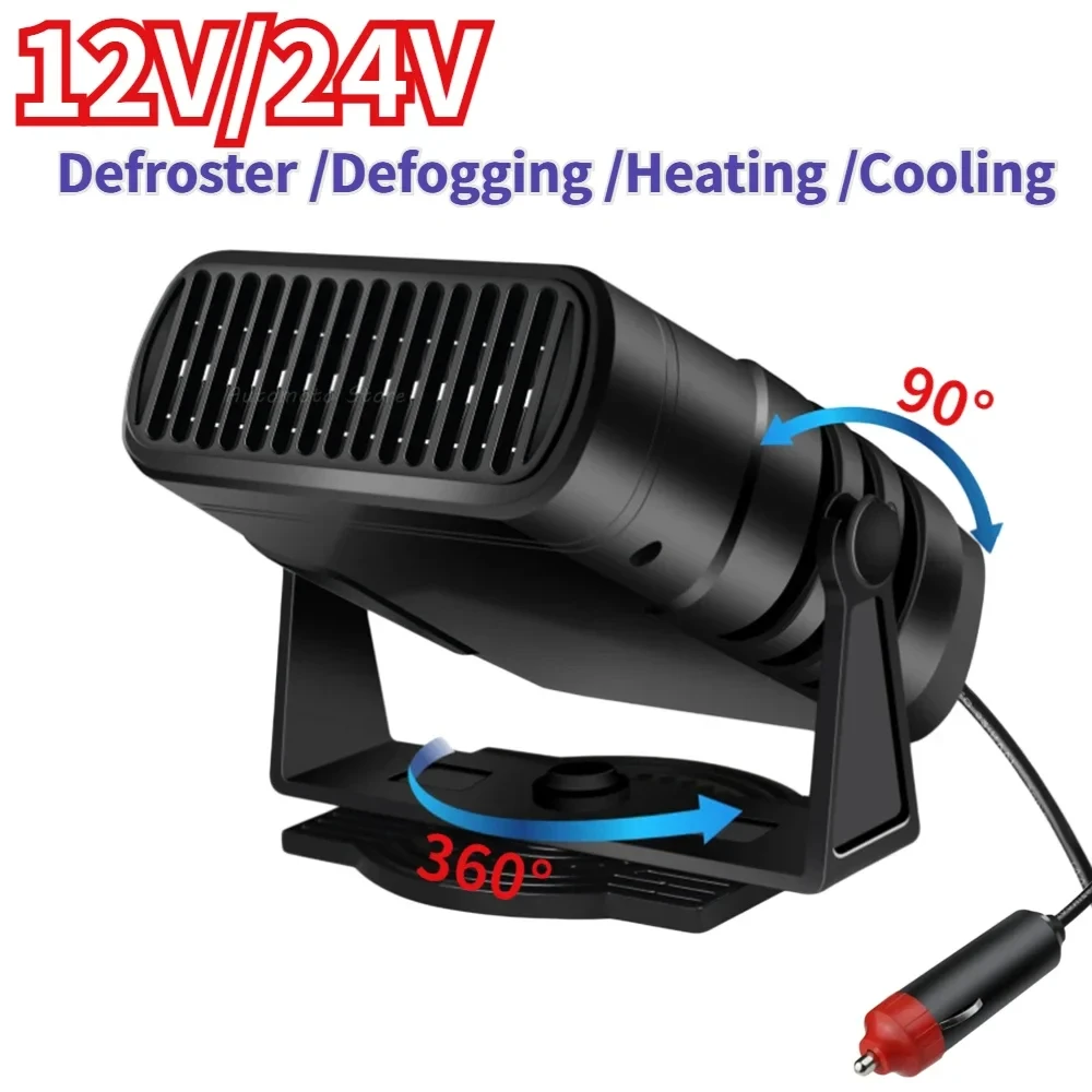 Xiaomi Car Heater 12V/24V Heater Portable Defogger Defroster Heating Fan 200W Dr