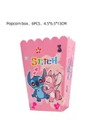 6pcs Popcorn Box