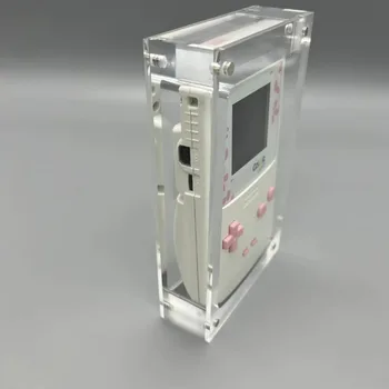 Scatola di immagazzinaggio della scatola di visualizzazione della console con copertura magnetica acrilica per console di gioco per Gameboy COLOR per GBC