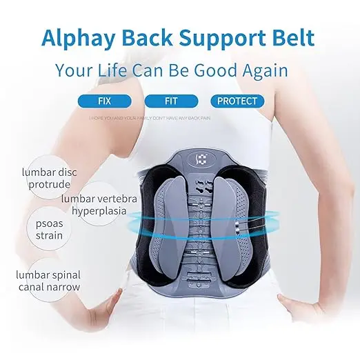 spinal Support Belt Lumbar Support Lower Back Belt Spinal Care Elastic Back for Pain Relief