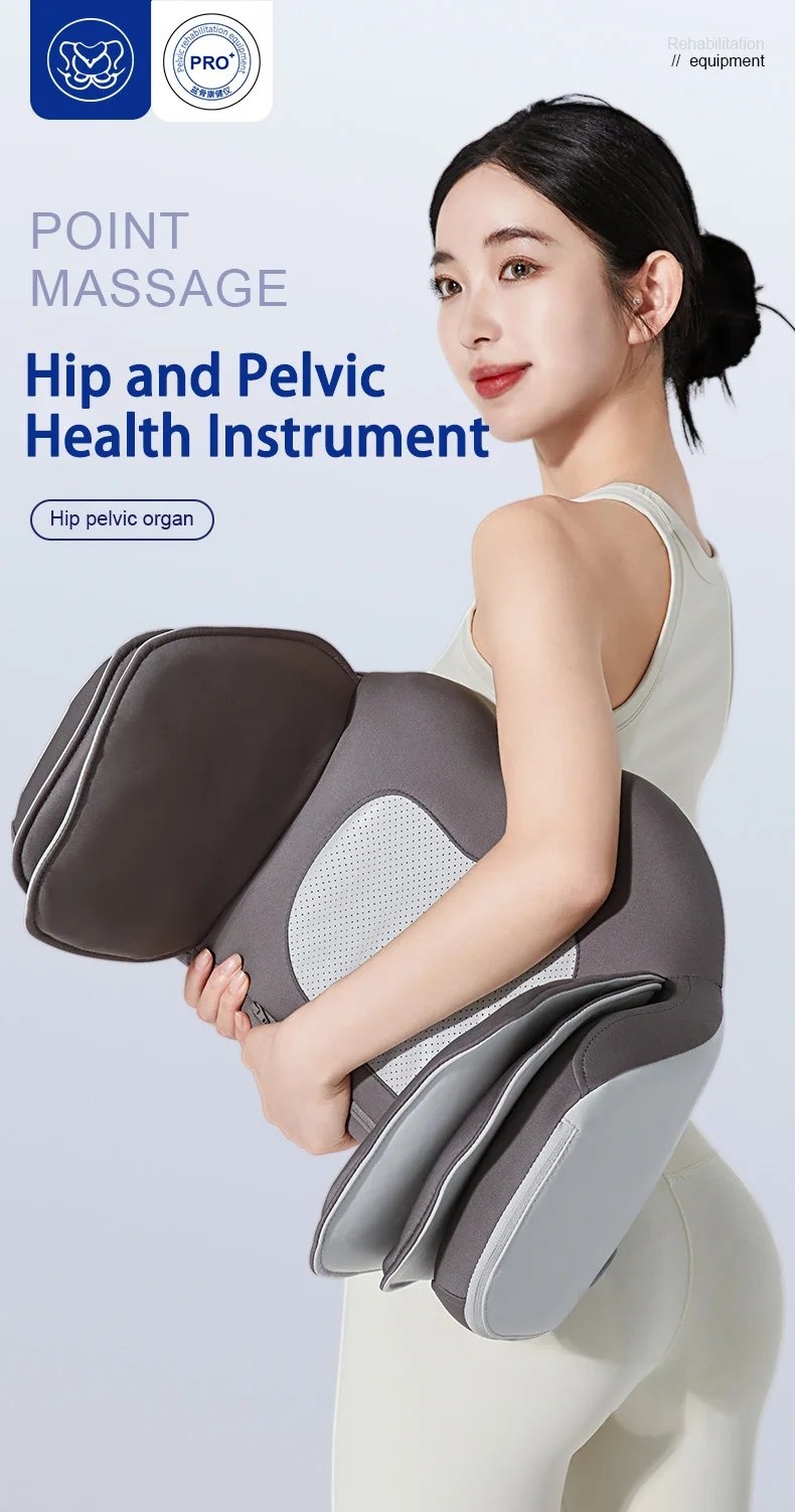 Postpartum Training Waist Hip Massager Home Crotch Peic Massage Cushion Instrument Heating Vibration Airbag Traction_voghion.com