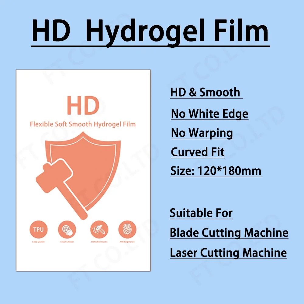 Hydrogel Film For Mobile Phone Screen Protector For Blade Cutting Machine Anti-Peep HD Frosted Privacy Flexible Movie 25/50Pcs phone screen protector