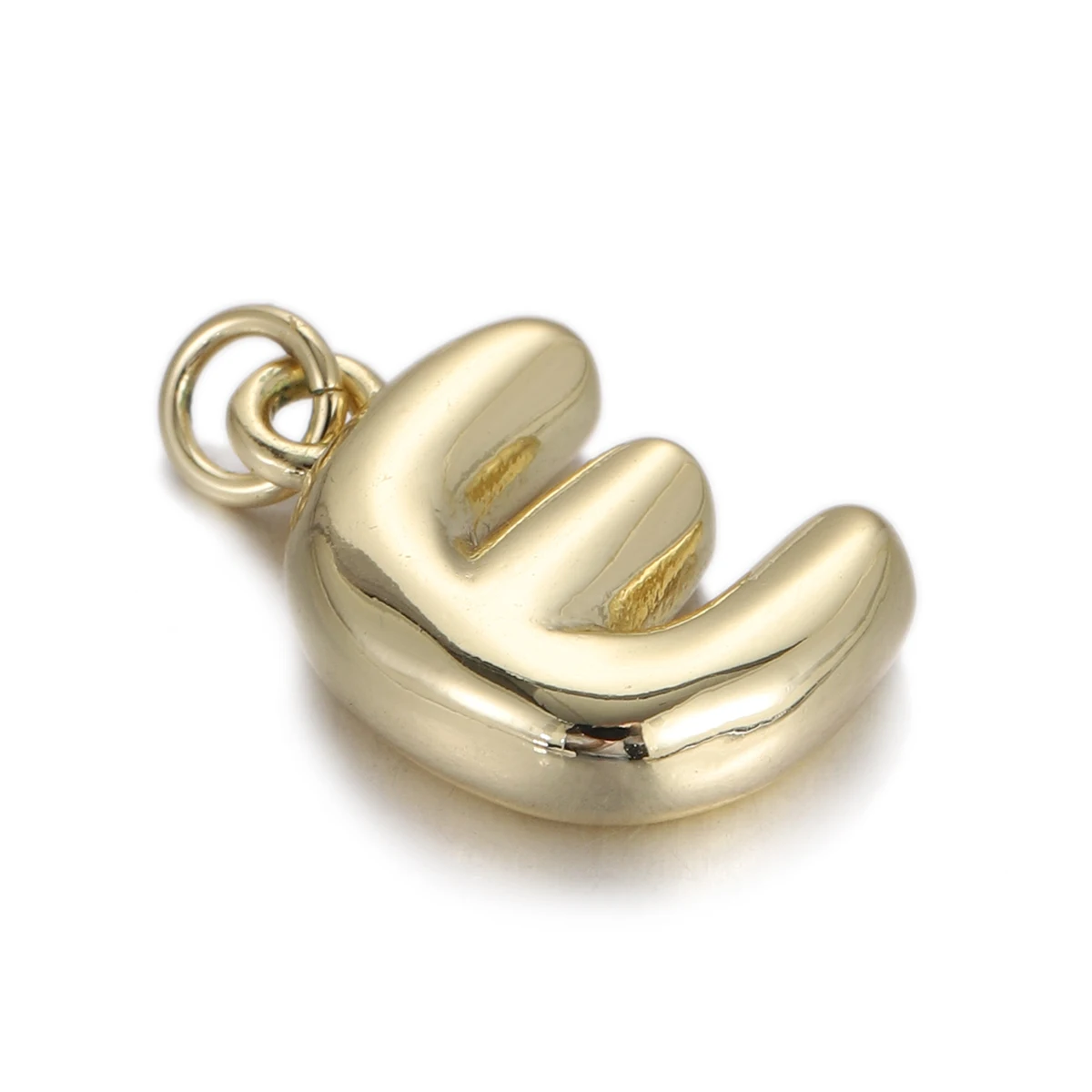 Gold Alphabet Charms: Stylish 26-Letter Pendant Set for Custom Jewelry Crafting