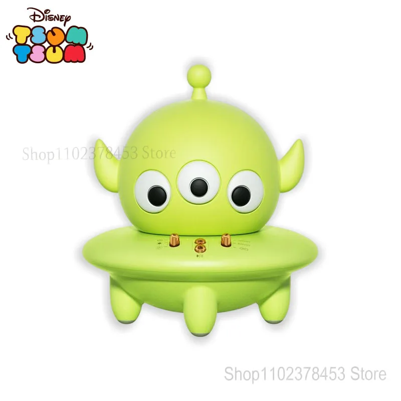 

Disney Lotso Alien Winnie the Pooh UFO Silicone Night Light Wireless Bluetooth Speaker Long Endurance Stereo Cute Timable Audio