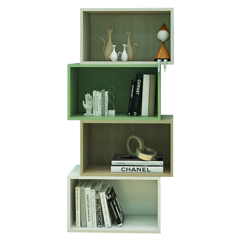 

Hot Sale Free combination Living Room Cabinets Bookcases Book shelf bookshelf wood