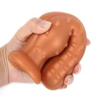 New ! Dildo Vaginal Anal Plug Masturbators Wand Adults Sex Toys For Women/Men Big Buttplug No Vibrators Dildos Strapon Pull Bead 5