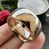 TUSSTEN-Alliance en Tungstène pour Homme et Femme, Bague Gravure Laser, Poli Bombé, Grande Fabrication, Coupe Confortable, Livraison Directe, 10mm
