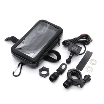 Supporto per telefono per manubrio moto Supporto per cellulare ammortizzante per iPhone Xs Xr X 8 7Plus Supporto per telefono Gor Samsung S9 S8