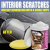 Auto Interior Repair Wax – Restore Scratches, Shine & Protect Leather/Plastic, UV Resistant, Easy Apply, Long-Lasting Car Care 1