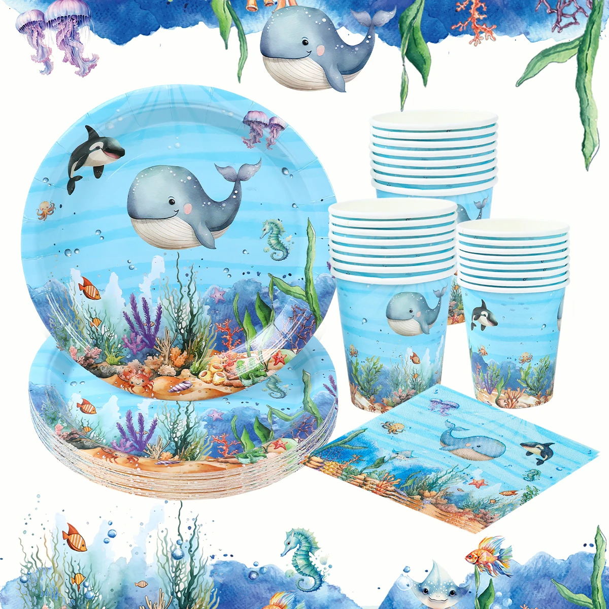 Joyeux Anniversaire Avec Des Ballons Bleus | Image Premium Générée à Base D’IA