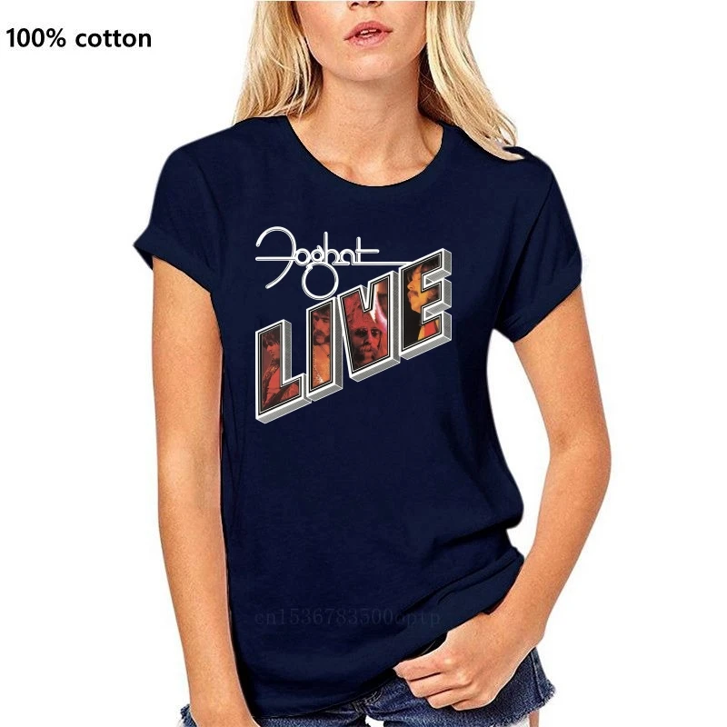 thumbnail image 1 of Camiseta Foghat Live de la banda de hard rock Charlie Huhn, tallas SML, XL, 2XL, 3XL, Savoy Brown, 1 of 5