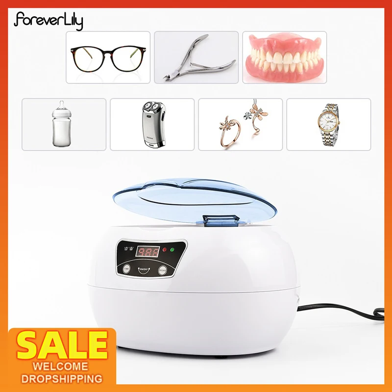 Manicure Tools Ultrasonic Cleansing Bacteria Cleaner Case Nails Disinfection Sterilizer Machine Anti Corrosion Sterilizer Box