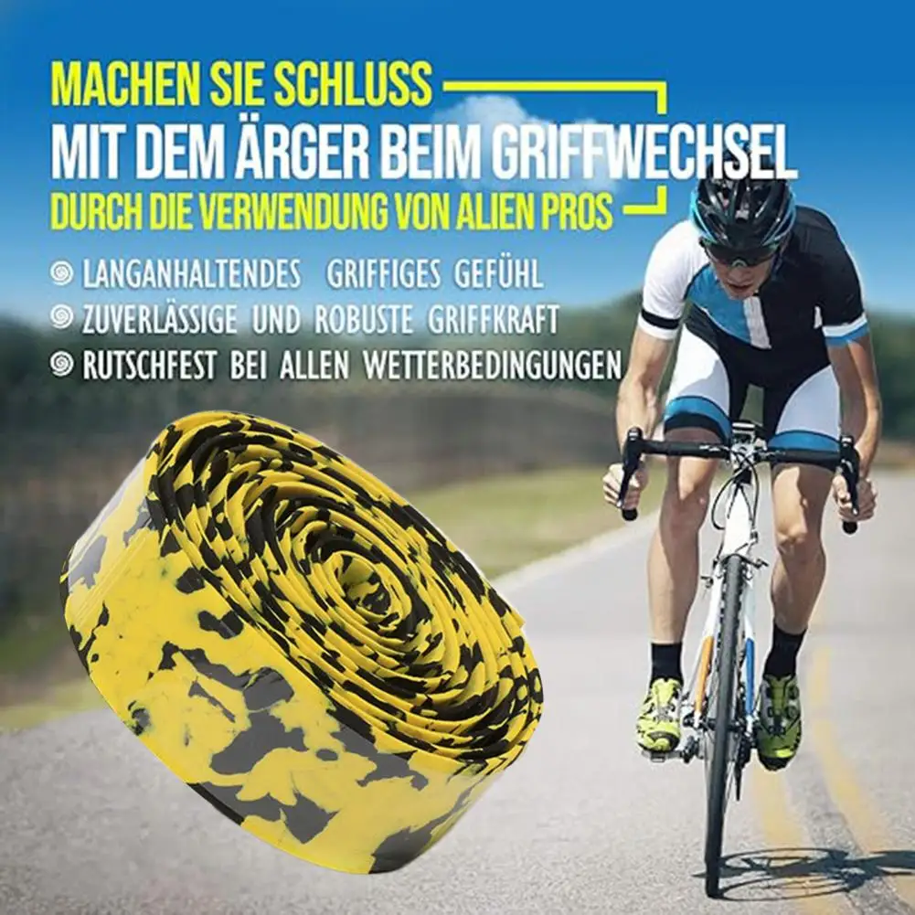 Non-slip Bike Handlebar Tape Durable Shock-absorbing Bike Set for Road Comfortable