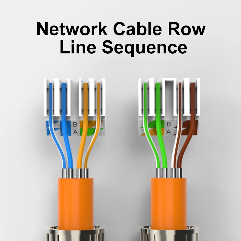Rede Cabo Extender Junção Adaptador Caixa de Conexão Conector de Extensão Rj45 Lan Full Blindado Toolless Cat6 Cat6a Cat7 - Imagem 2