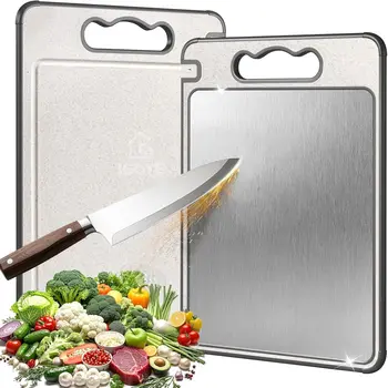 Double-Sided Titanium Cutting Board 1
