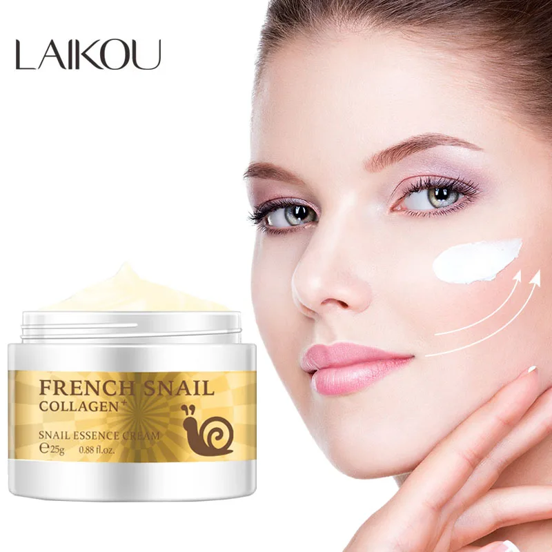 Laikou Snail Face Cream Hyaluronic Acid Moisturizer Anti Wrinkle Aging