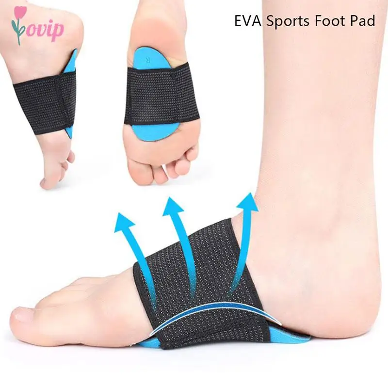 

Feet Cushioned Pain Arch Foot Care 1 Pair Shocking Foot Arch Support Plantar Fasciitis Heel Pain Aid Health Feet Protect Care