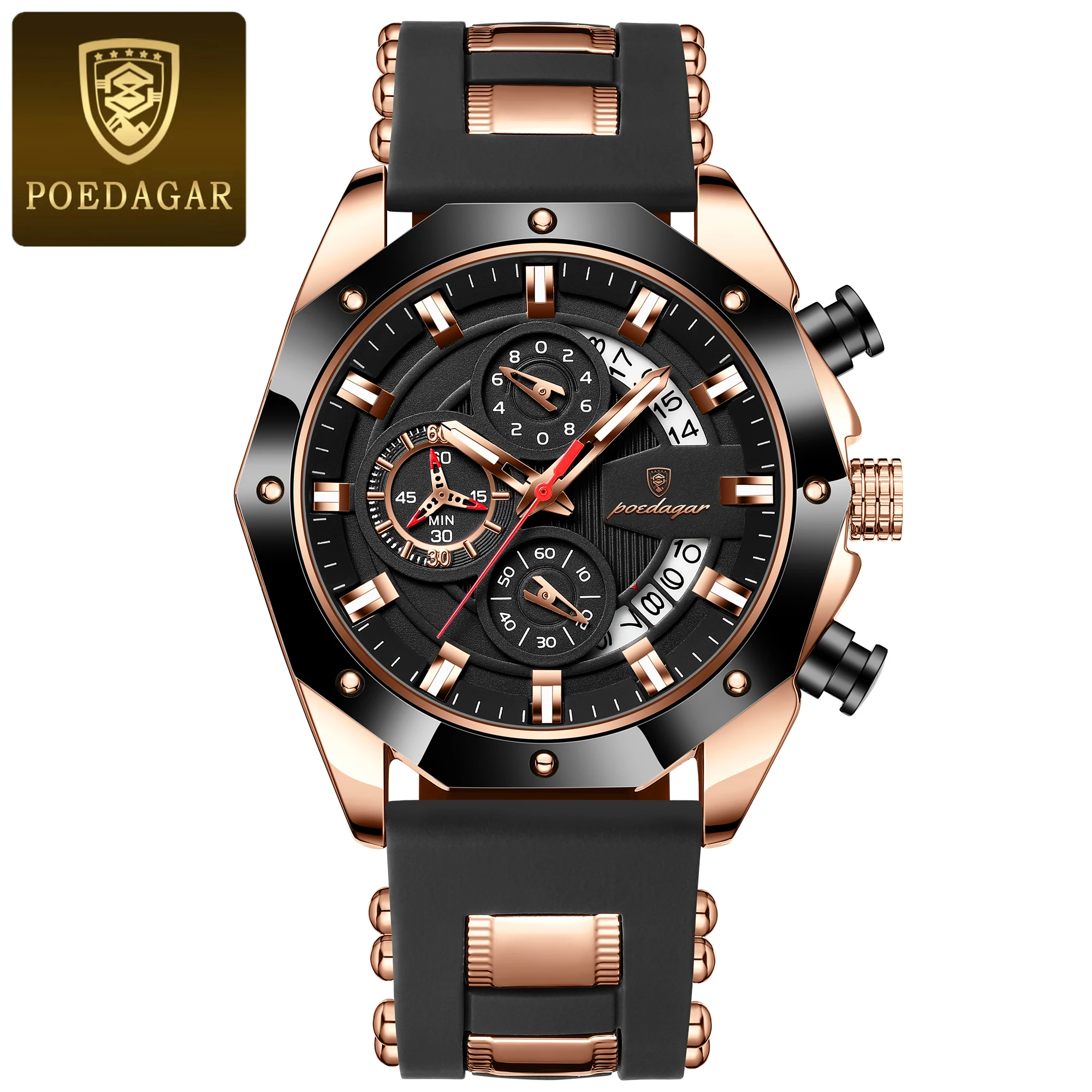 913 RoseGold Black