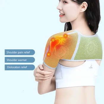 Doppio supporto per spalla Tutore Assenzio Compressione Cintura per spalla Tracolla Protezione scaldino per spalla per lussazione Dolore all'artrite