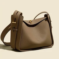 Nouveau Sac à Main de Luxe en Cuir Véritable pour Femme, Sac Bandoulière et Sac Fourre-tout Grande Capacité en Cuir de Vachette, Sac à Main Tendance 1