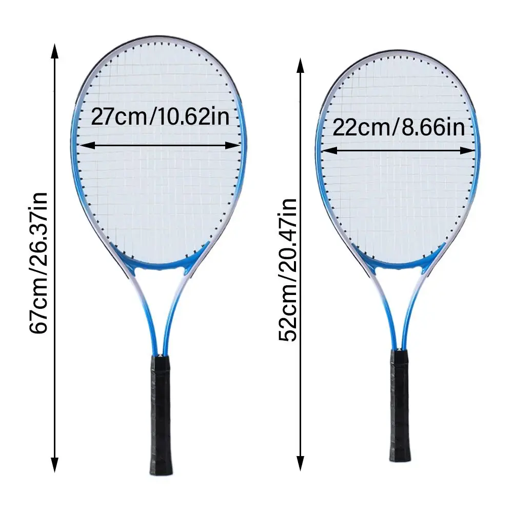 Red Blue Child Tenni Racket Training Professional Beginner Racquet Shockproof Lightweight Tennis Racquet Unisex Durable Portable