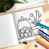 COZY & CUTE Bold-easy Patterns Coloring Book for Adults Cute Drawing Book Perfect Gift for Party and Birthday 6